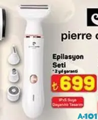 PİERRE CARDİN EPİLASYON SETİ fiyat ve kampanya bilgisi